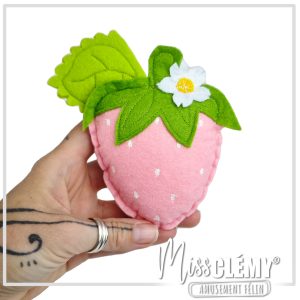 La fraise rose