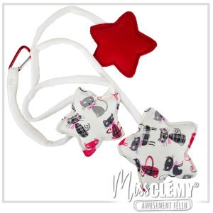 Suspendus - red kitty