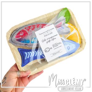 Poissonnerie textile : sole, maquereau & citron