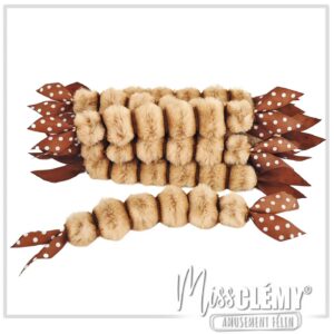 chenille en fausse fourrure jouet pour chat